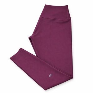 Alo Airbrush Yoga High-Waist Leggings Wine Berry Women’s Activewear Small